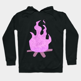 Pink Starry Flame Hoodie